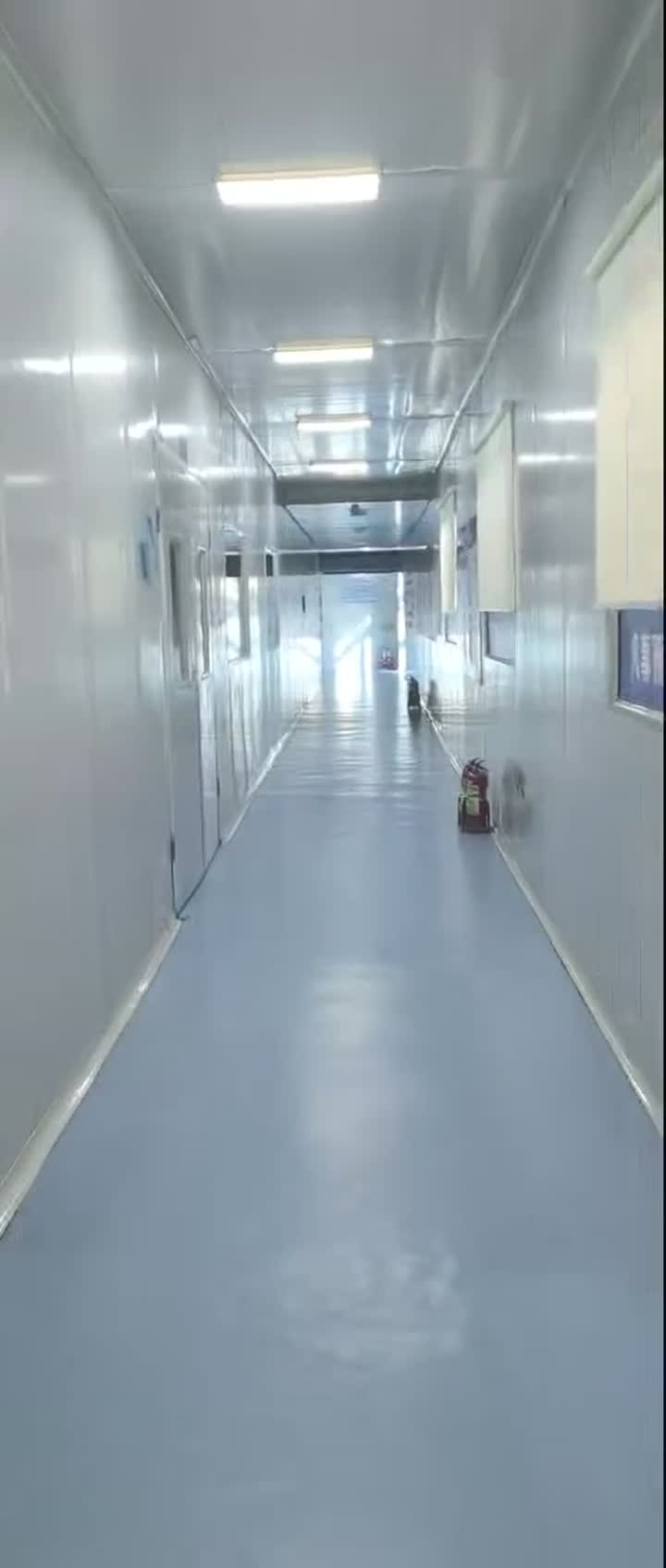 ممر نظيف وخطوط خدمات