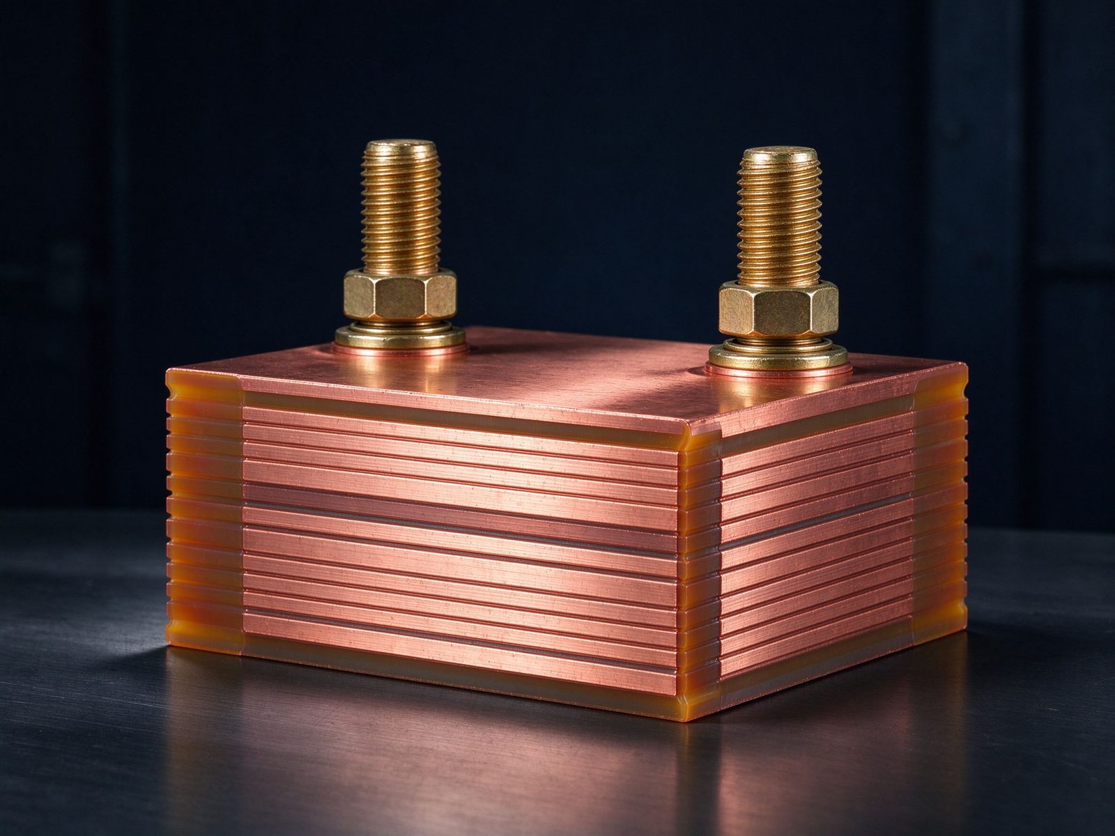 High-current battery module busbar used across EV and storage applications
