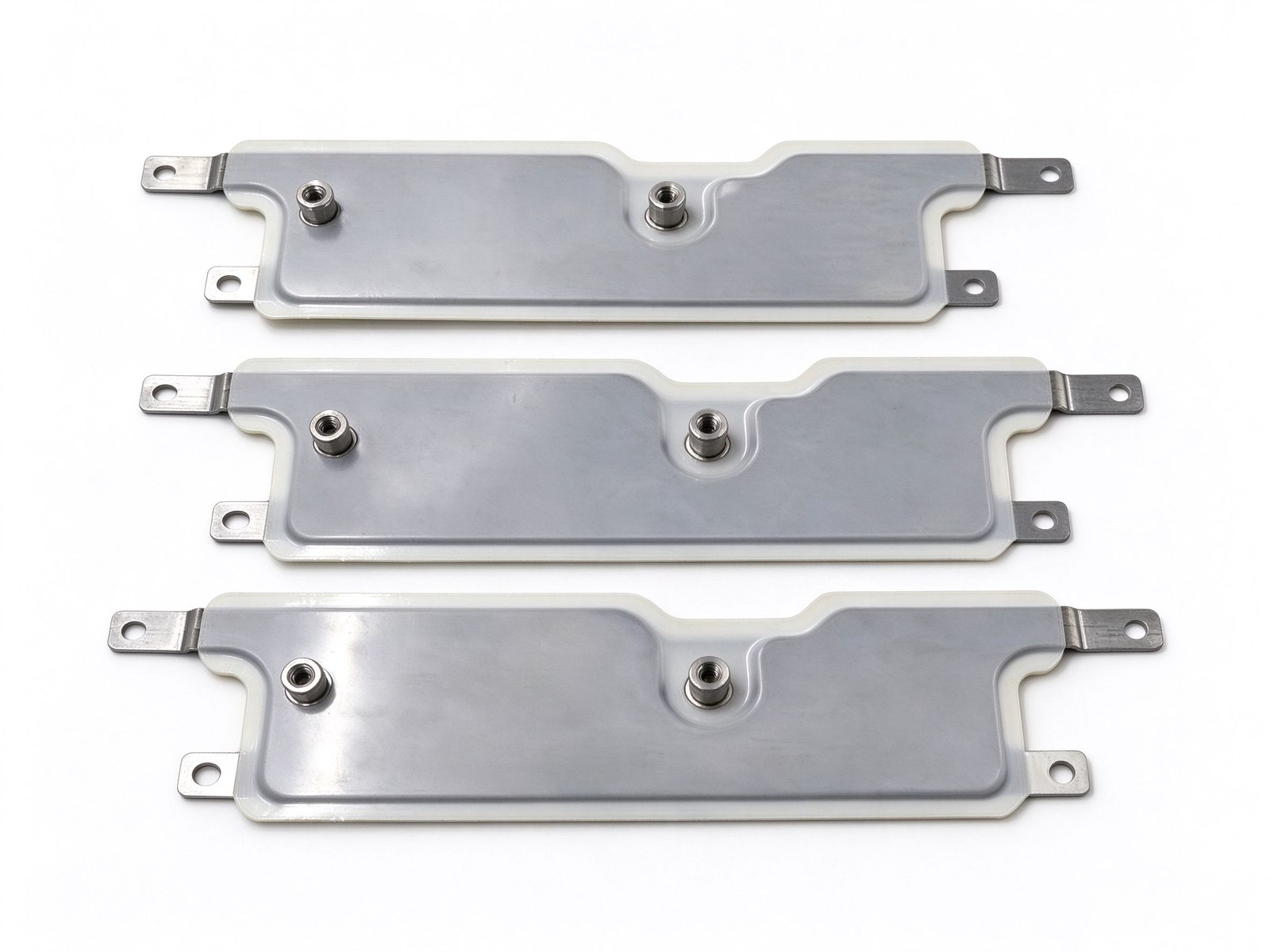 Multi-layer insulated laminated busbar with several isolated circuit planes
