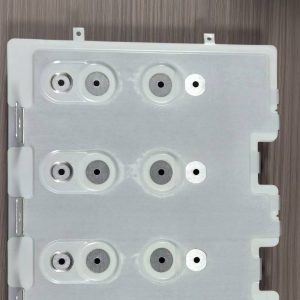 Laminated BMS busbar with copper terminal studs for battery management systems